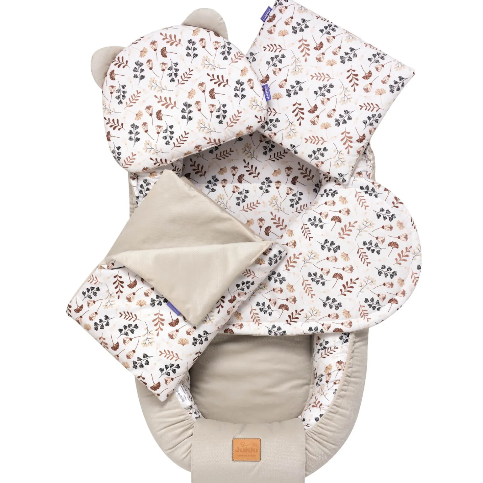 Zestaw 5 elementowy Comfort - Boho Garden i ecru Velvet