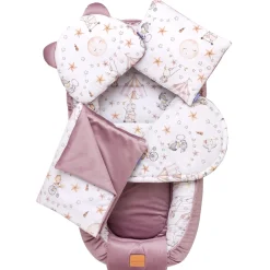 Zestaw 5 elementowy Comfort - Candy Circus i wrzosowy Soft Velvet