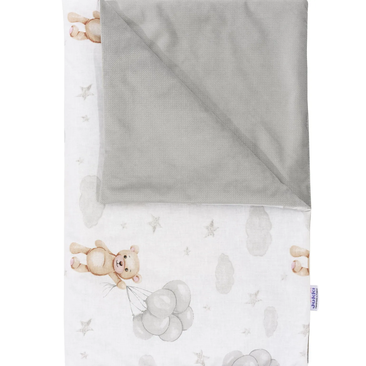 Zestaw 5 elementowy Comfort - Cloudy Bears i Szary Velvet