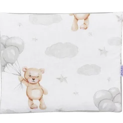 Zestaw 5 elementowy Comfort - Cloudy Bears i Szary Velvet