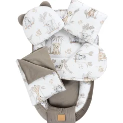 Zestaw 5 elementowy Comfort - Happy Jungle i Latte Velvet
