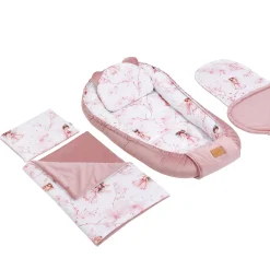 Zestaw 5 elementowy Comfort - Little Fairy i Smokey Pink Soft Velvet