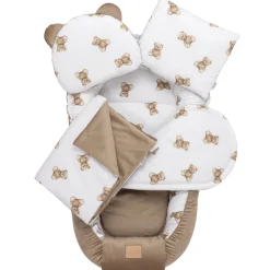 Zestaw 5 elementowy Comfort - Mr. Teddy i Caramel Velvet