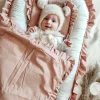 Zestaw 5 elementowy Comfort - Pastel Pink (bawełniany)