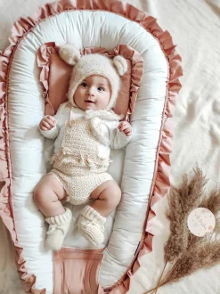 Zestaw 5 elementowy Comfort - Pastel Pink (bawełniany)