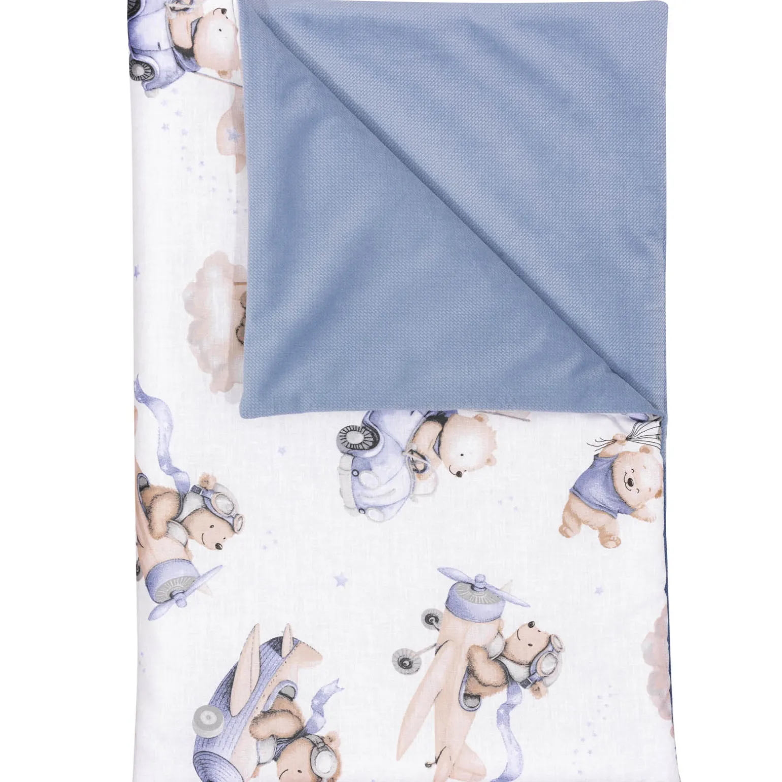 Zestaw 5 elementowy Comfort - Pilot Bears i jeansowy Velvet