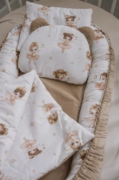 Zestaw 5 elementowy Comfort - Prima Ballerina i Cappuccino Velvet
