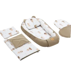Zestaw 5 elementowy Comfort - Prima Ballerina i Cappuccino Velvet