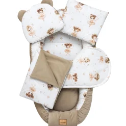 Zestaw 5 elementowy Comfort - Prima Ballerina i Cappuccino Velvet