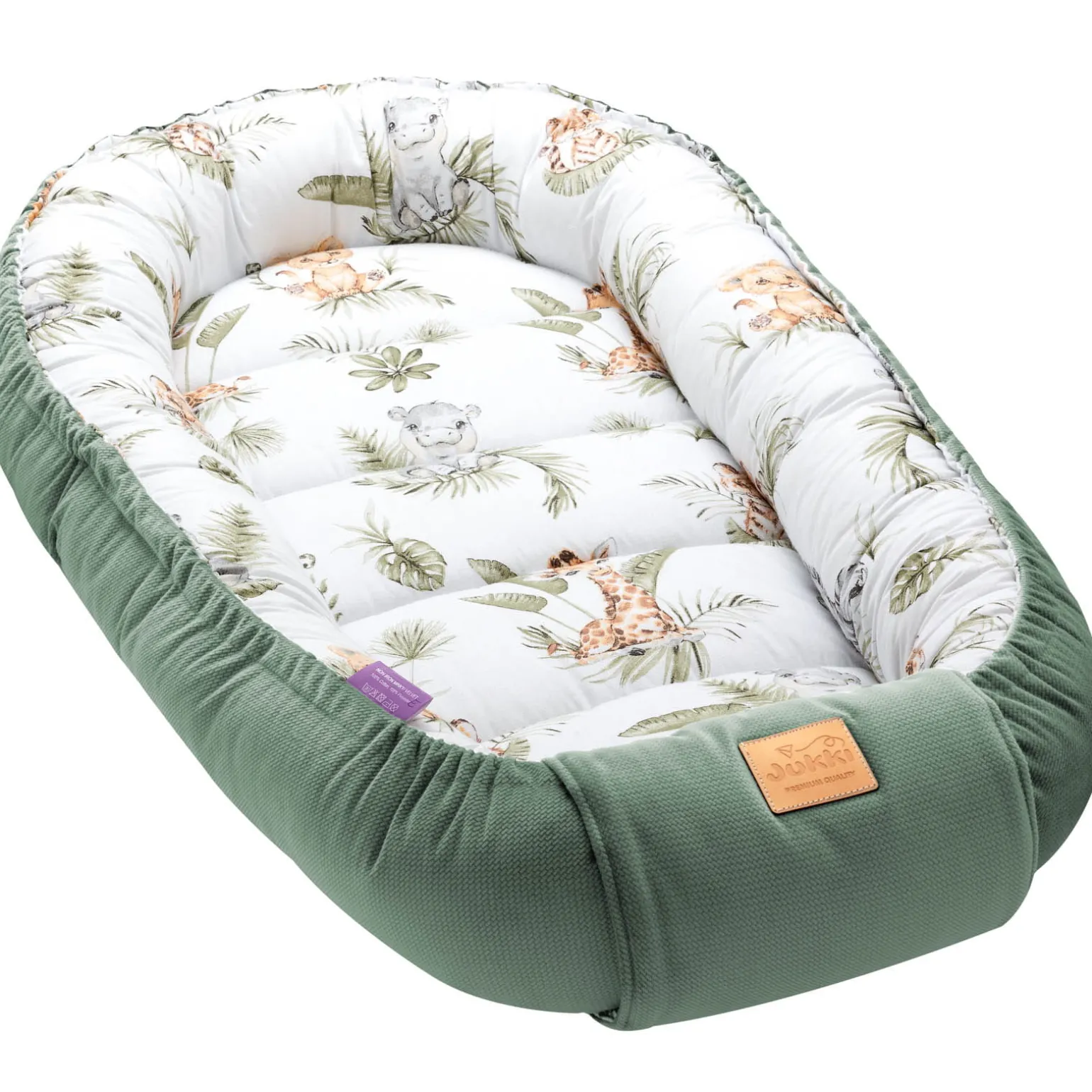 Zestaw 5 elementowy Comfort - Savanna Fun i oliwkowy Velvet