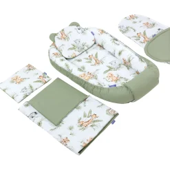 Zestaw 5 elementowy Comfort - Savanna Fun (bawełniany)