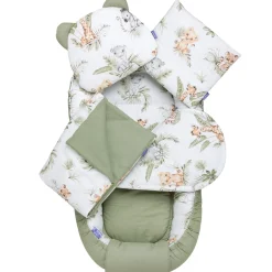 Zestaw 5 elementowy Comfort - Savanna Fun (bawełniany)