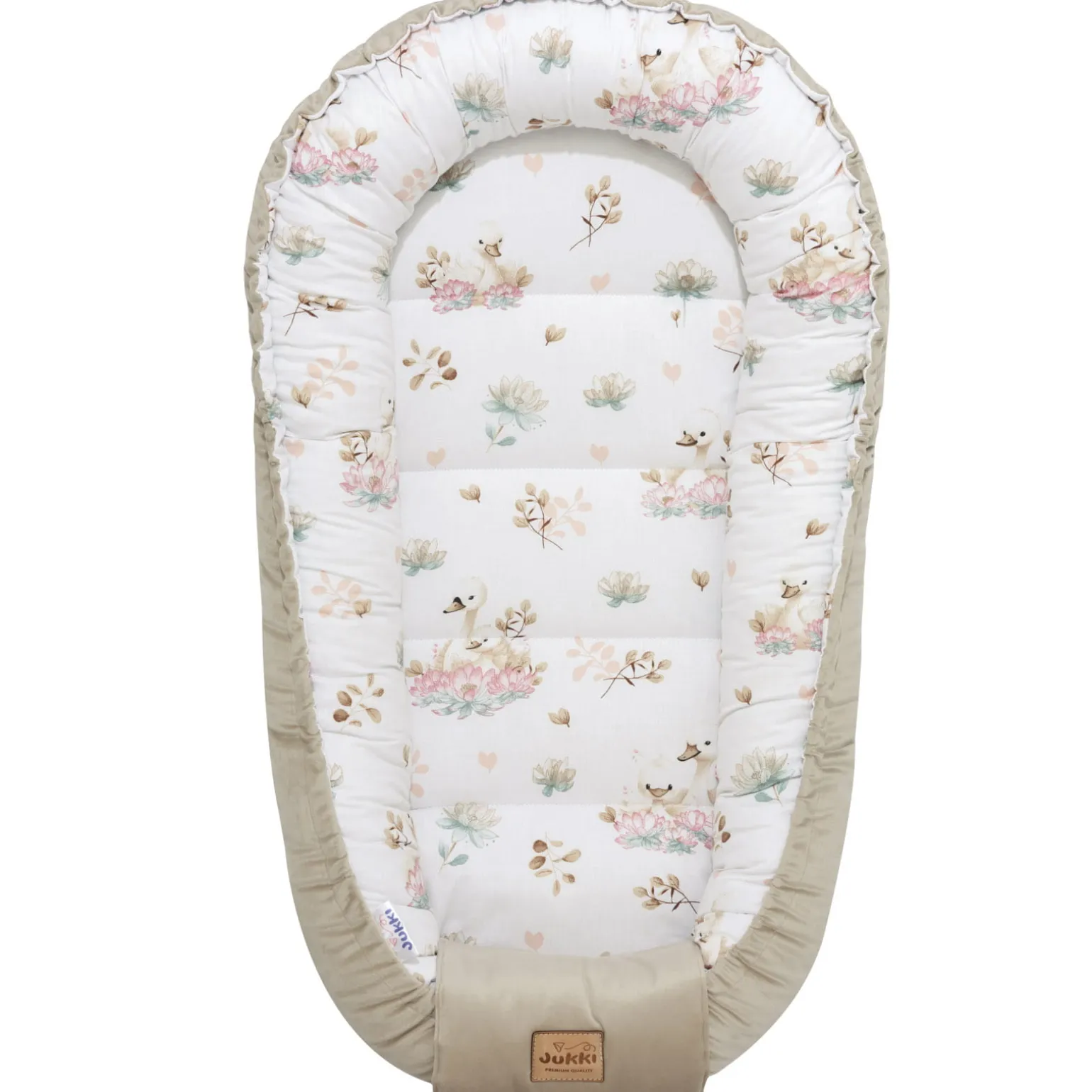 Zestaw 5 elementowy Comfort - Swan Family i Cappuccino Soft Velvet