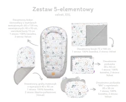 Zestaw 5 elementowy XXL - Blackberry Dreams i Old Rose Velvet