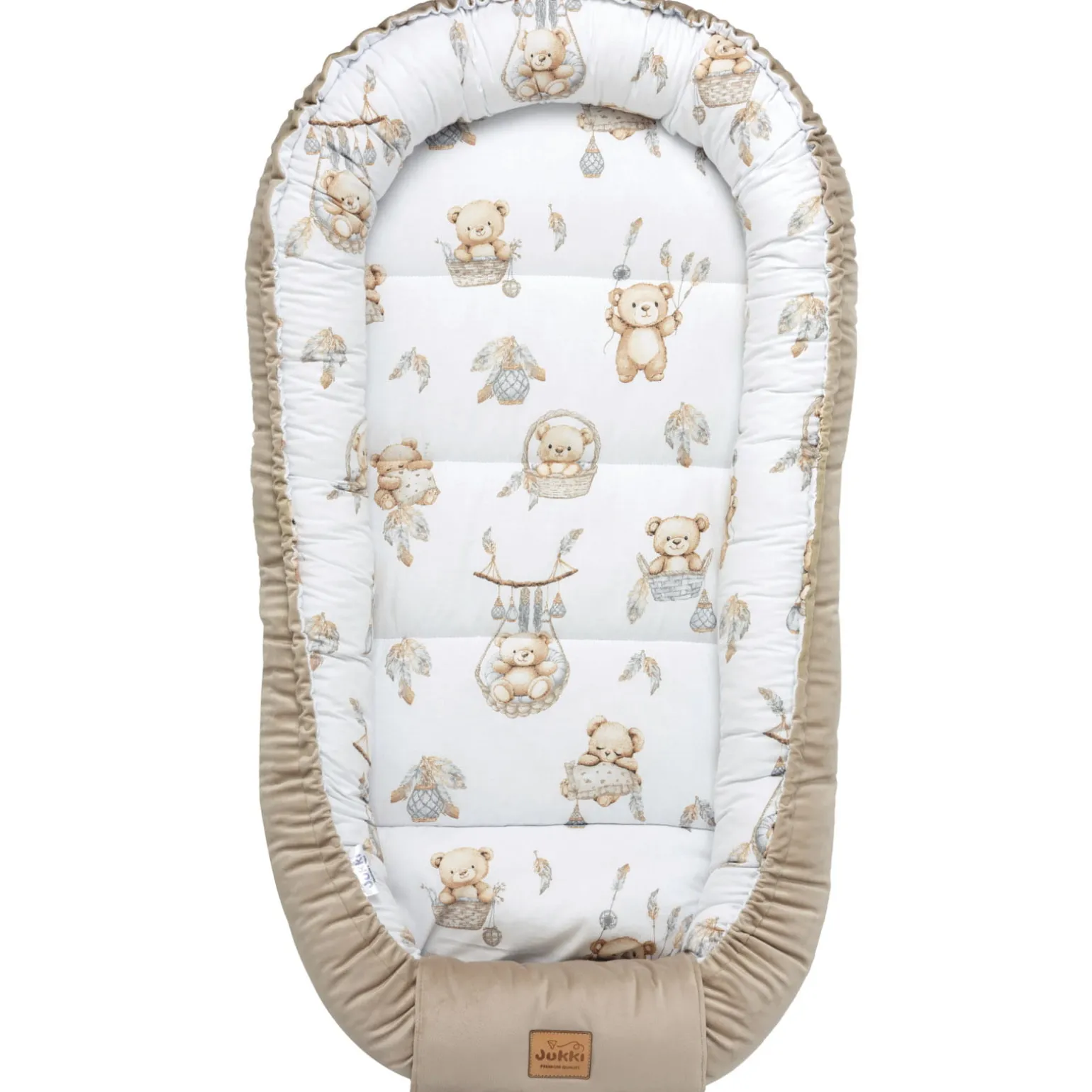 Zestaw 5 elementowy XXL - Boho Bears i Cappuccino Soft Velvet