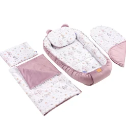 Zestaw 5 elementowy XXL - Candy Circus i wrzosowy Soft Velvet