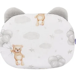 Zestaw 5 elementowy XXL - Cloudy Bears i szary Velvet