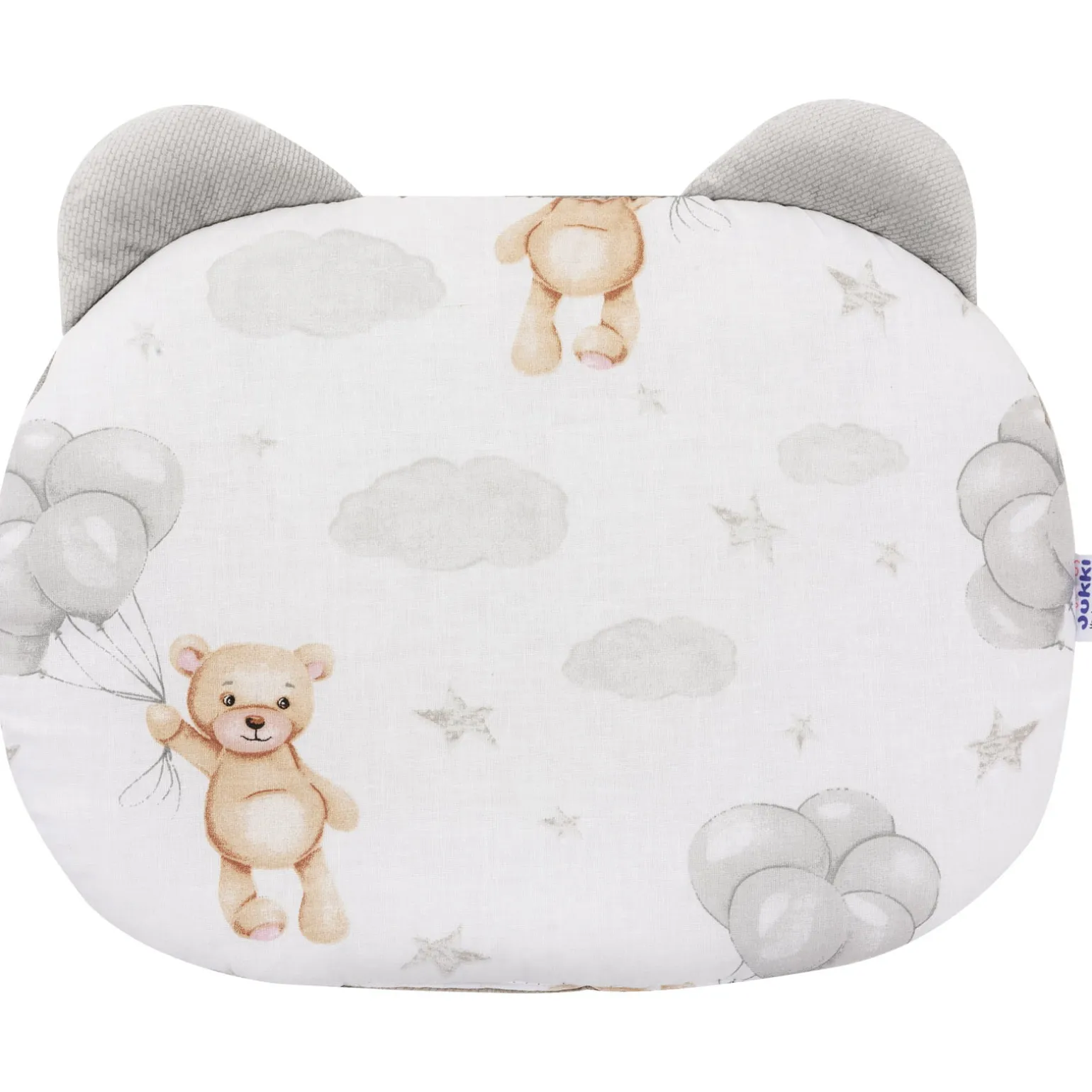 Zestaw 5 elementowy XXL - Cloudy Bears i szary Velvet