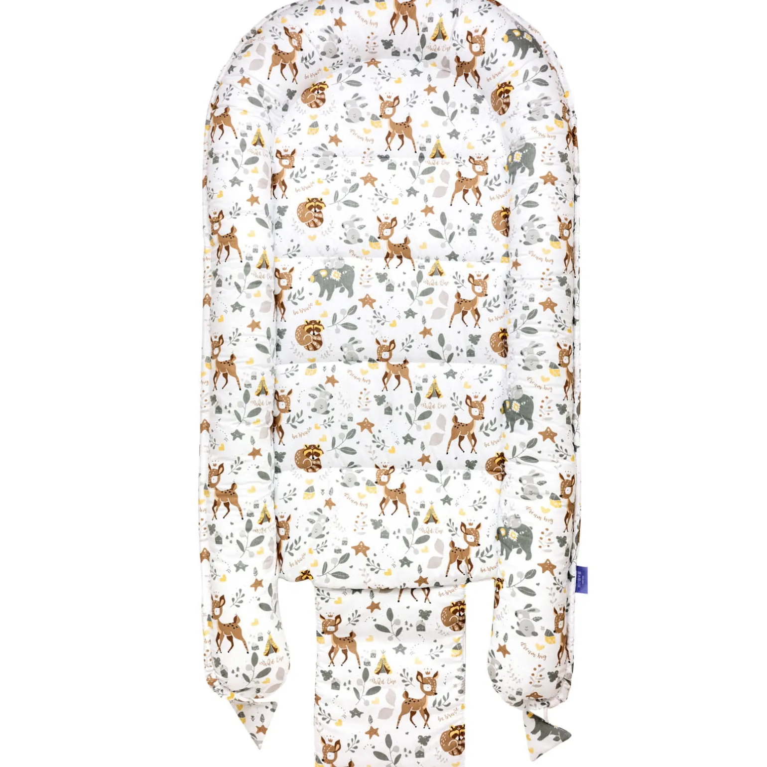Zestaw 5 elementowy XXL - Magical Woodland i mokka Minky
