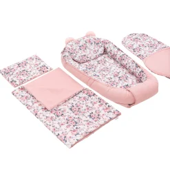 Zestaw 5 elementowy XXL - Roses (bawełniany)