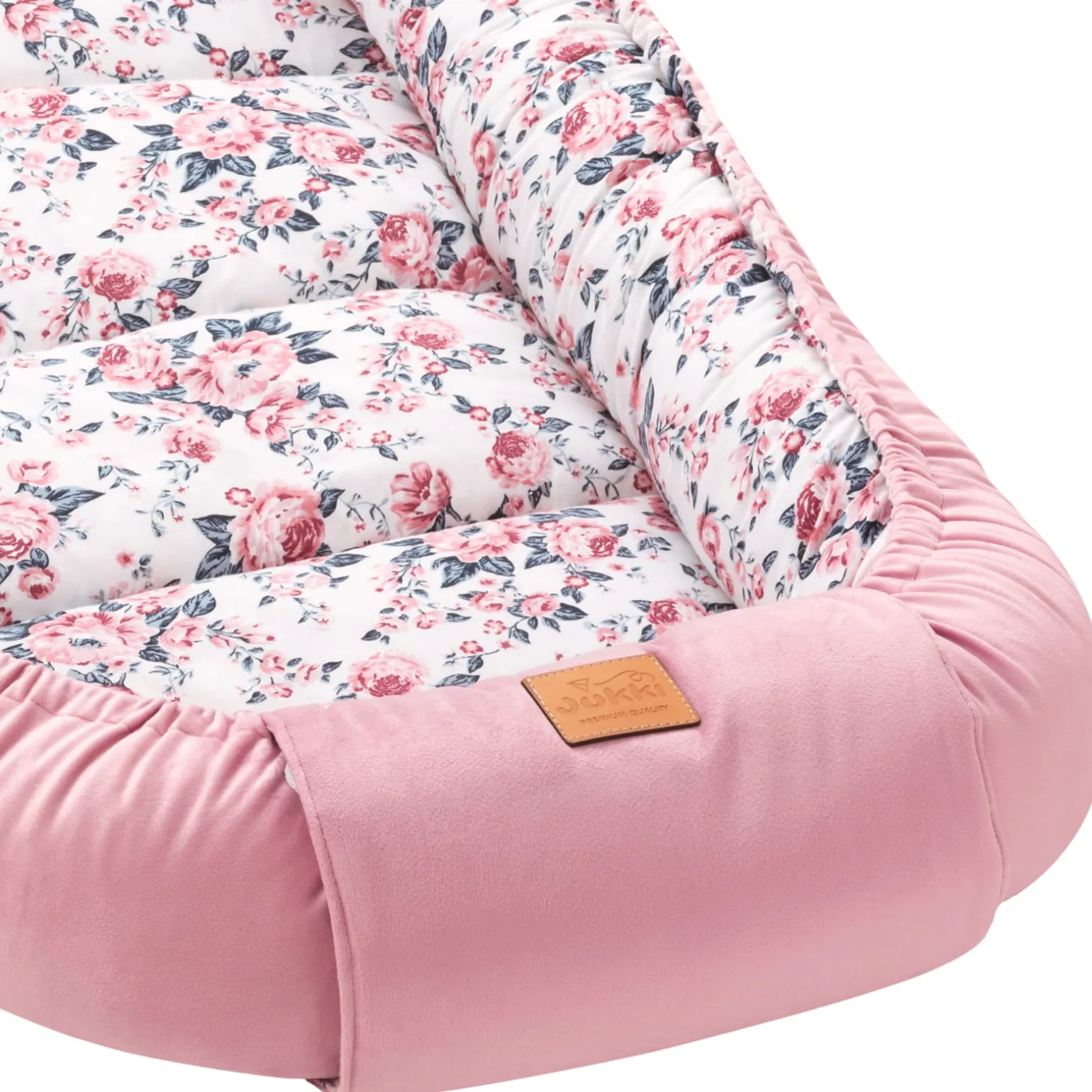 Zestaw 5 elementowy XXL - Roses i Smokey Pink Soft Velvet