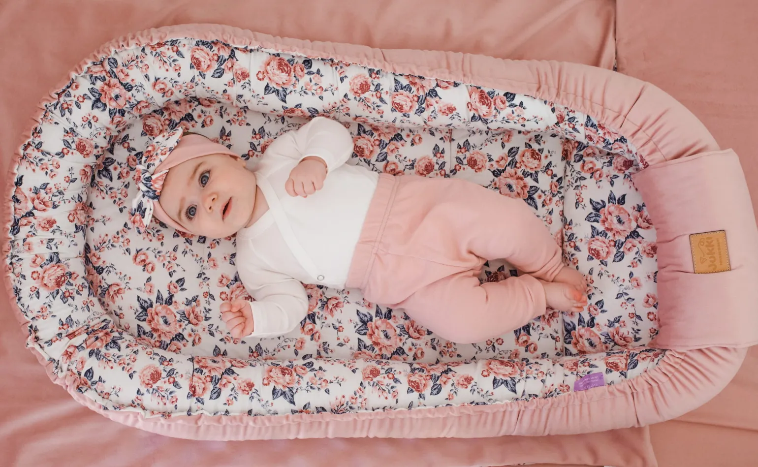 Zestaw 5 elementowy XXL - Roses i Smokey Pink Soft Velvet