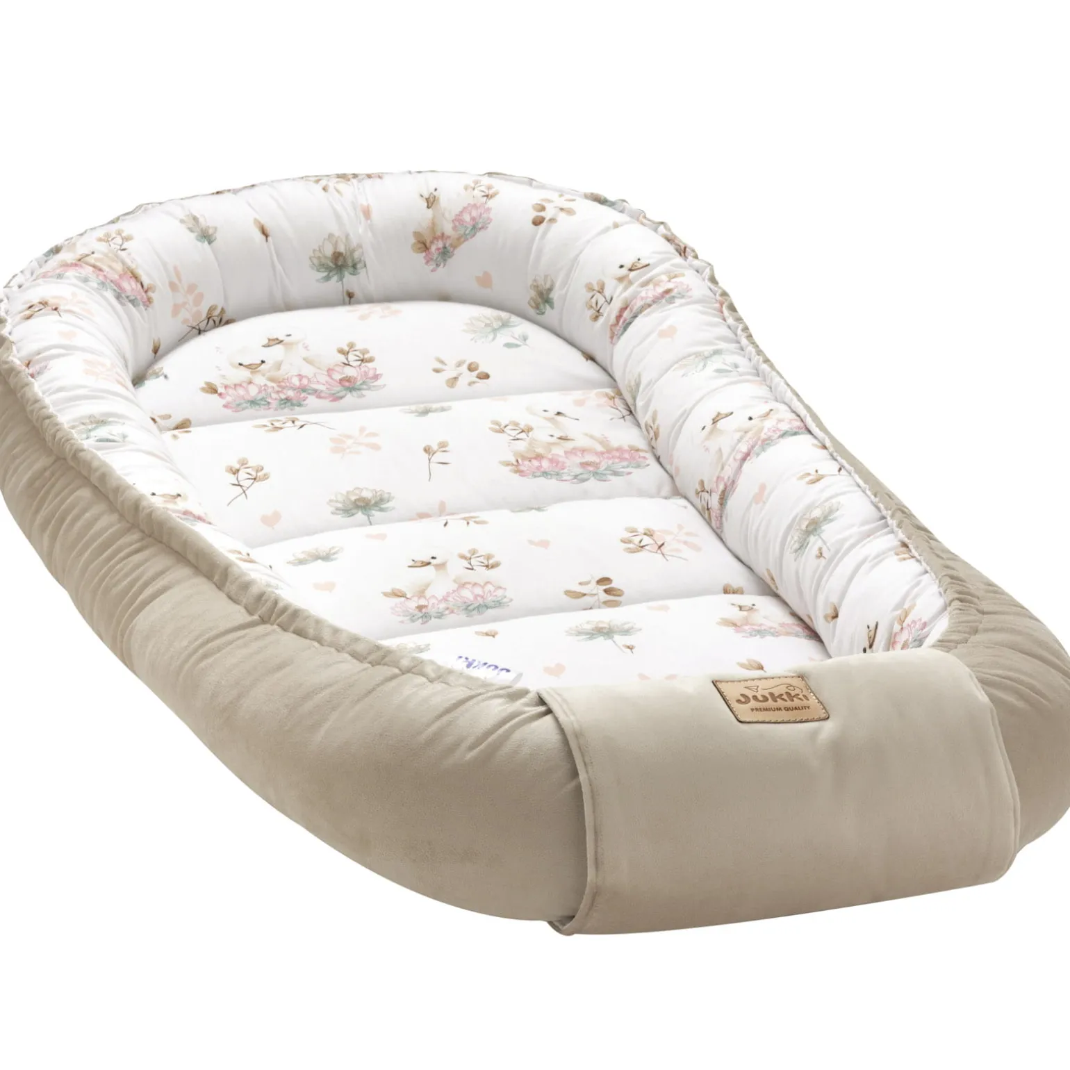 Zestaw 5 elementowy XXL - Swan Family i Cappuccino Soft Velvet