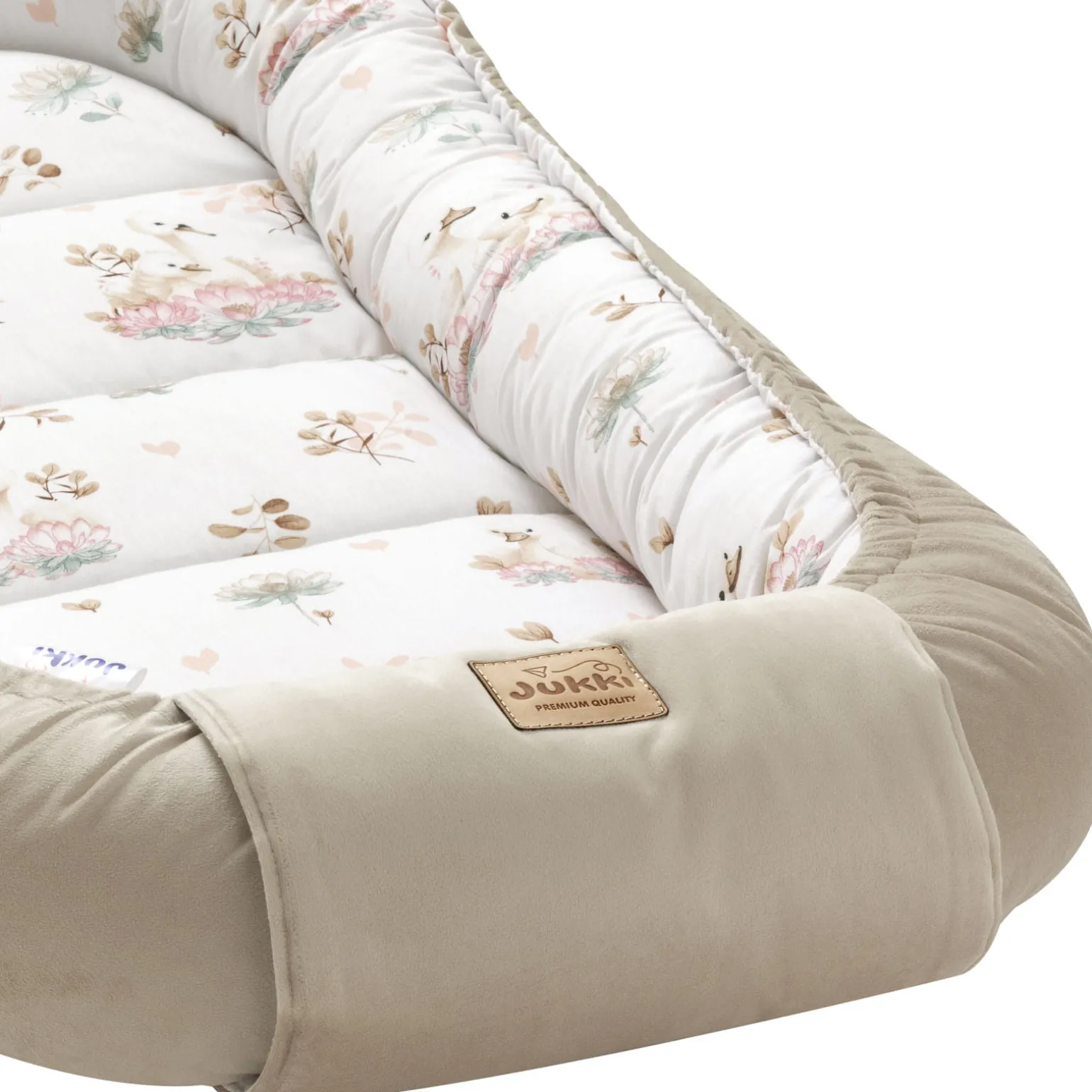Zestaw 5 elementowy XXL - Swan Family i Cappuccino Soft Velvet