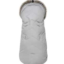 Zimowy śpiworek dziecięcy do wózka, gondoli i sanek - LIGHT GREY WINTER