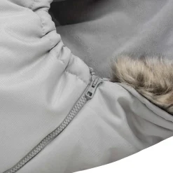 Zimowy śpiworek dziecięcy do wózka, gondoli i sanek - LIGHT GREY WINTER