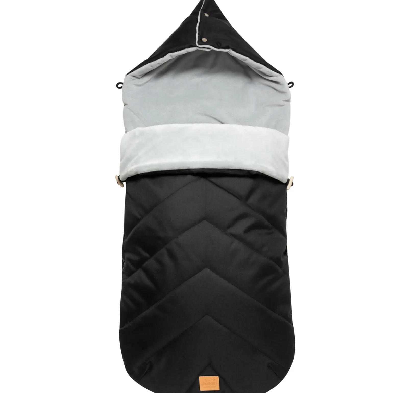 Zimowy śpiworek dziecięcy XL – do wózka, gondoli i sanek - BLACK WINTER