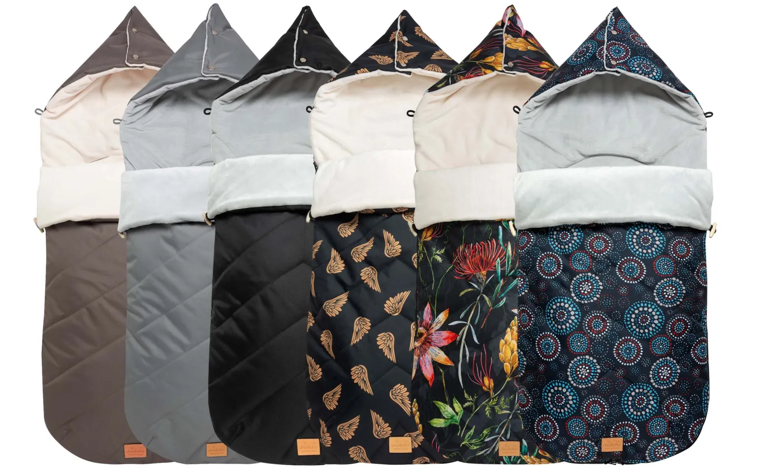 Zimowy śpiworek dziecięcy XL – do wózka, gondoli i sanek - BLACK WINTER