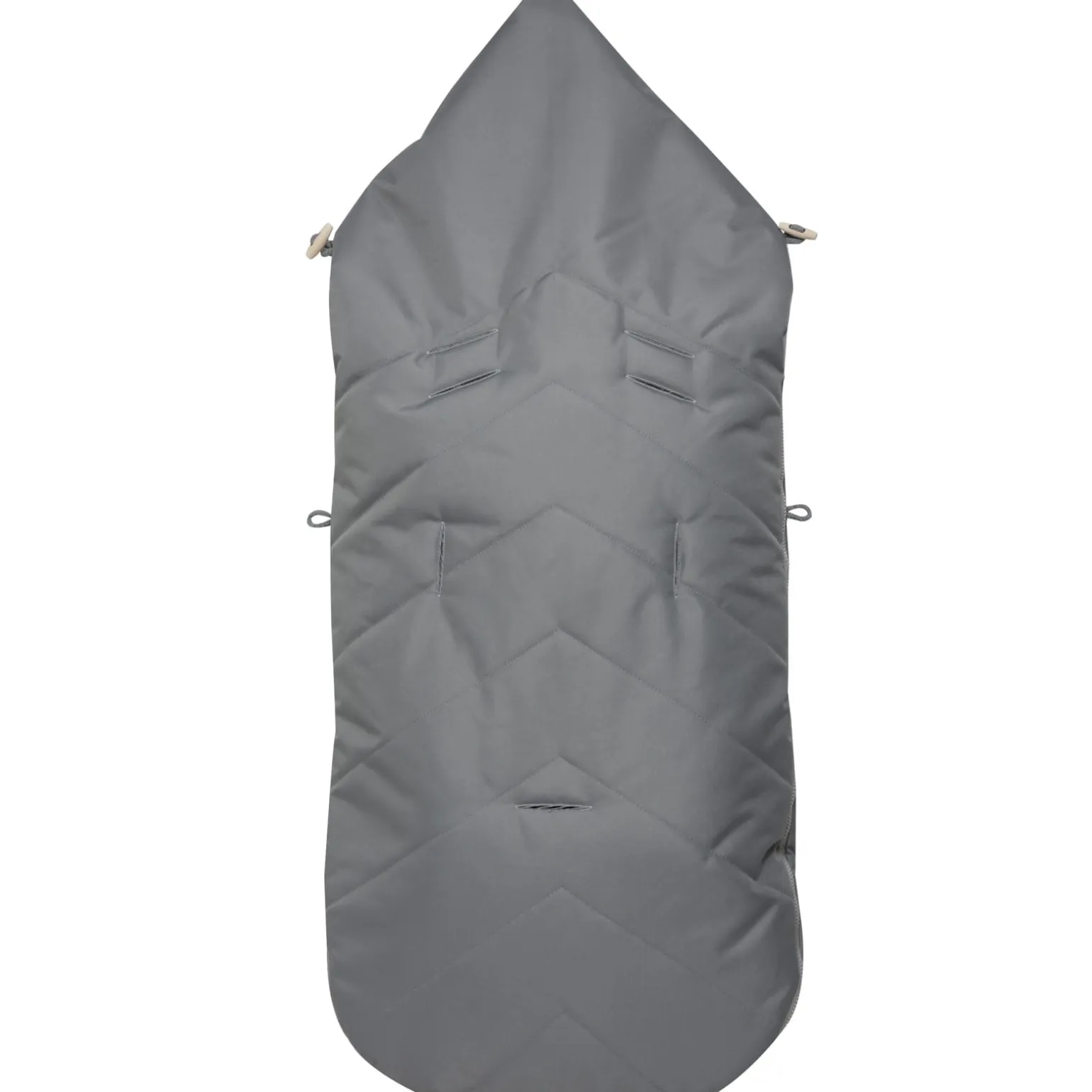 Zimowy śpiworek dziecięcy XL – do wózka, gondoli i sanek - GREY WINTER